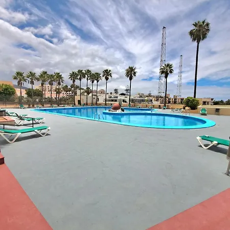 Apartment Amazing View Over The Ocean In Playa De Americas *